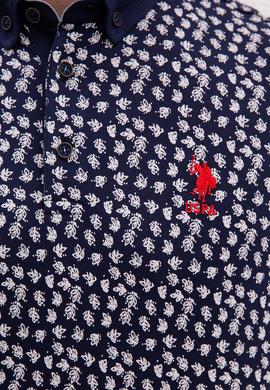 Erkek Lacivert Polo Yaka Tişört - 50219214003