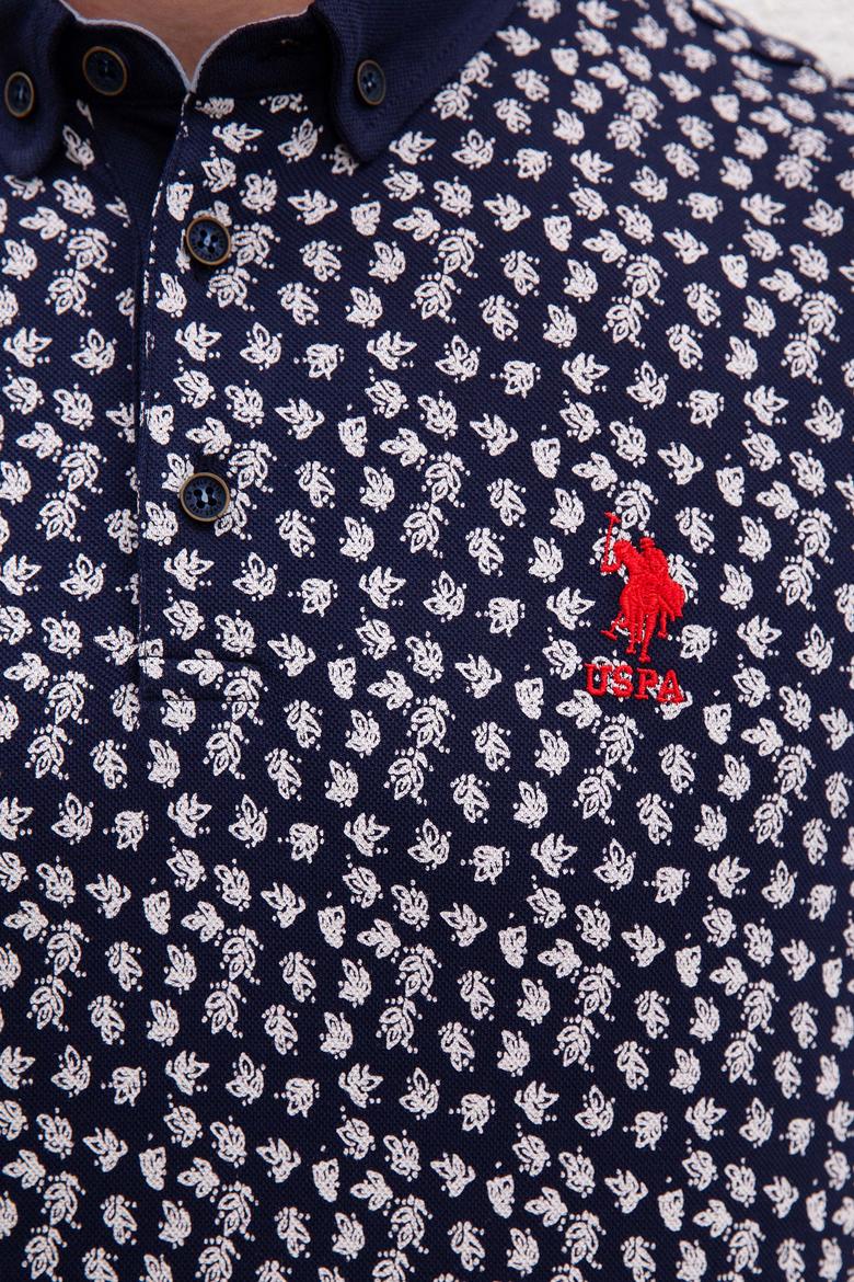 Erkek Lacivert Polo Yaka Tişört - 50219214003