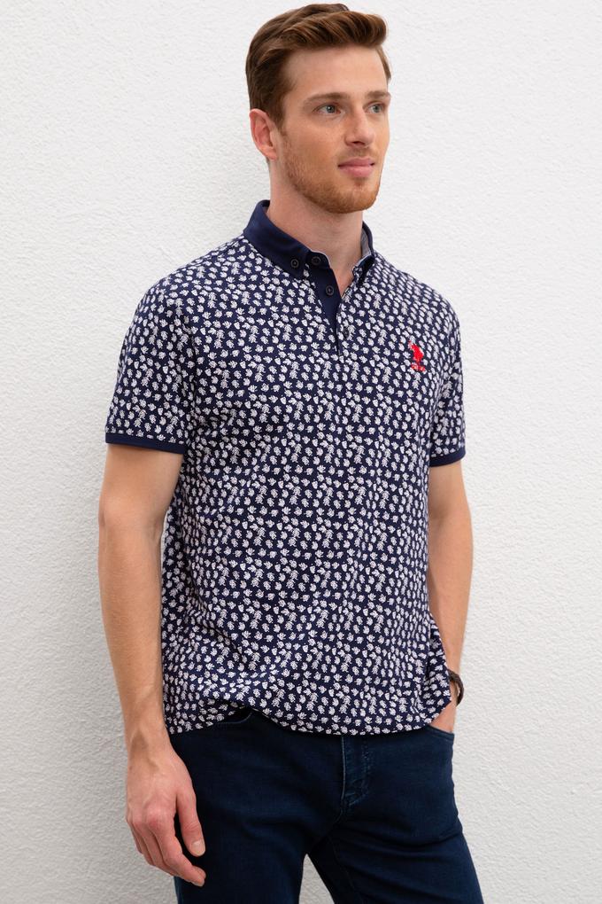 Erkek Lacivert Polo Yaka Tişört