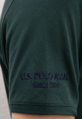 Erkek Yeşil Polo Yaka T-Shirt Basic - 50218822138