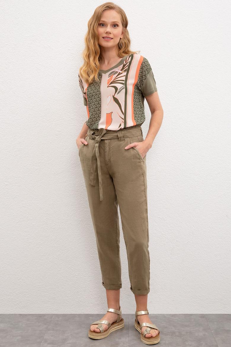 Kadın Haki Tişört - 50218070013
