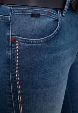 Kadın Mavi Denim Pantolon - 50219161008
