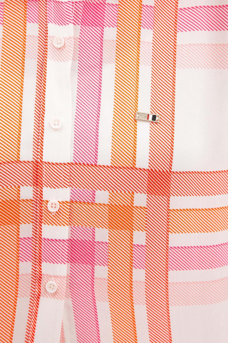 Kadın Turuncu Gömlek  Uzunkol - 50218792023