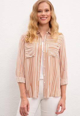 Kadın Kum Gömlek Uzunkol - 50218798001