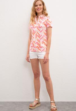 Kadın Açık Pembe T-Shirt - 50220950012