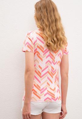 Kadın Açık Pembe T-Shirt - 50220950012