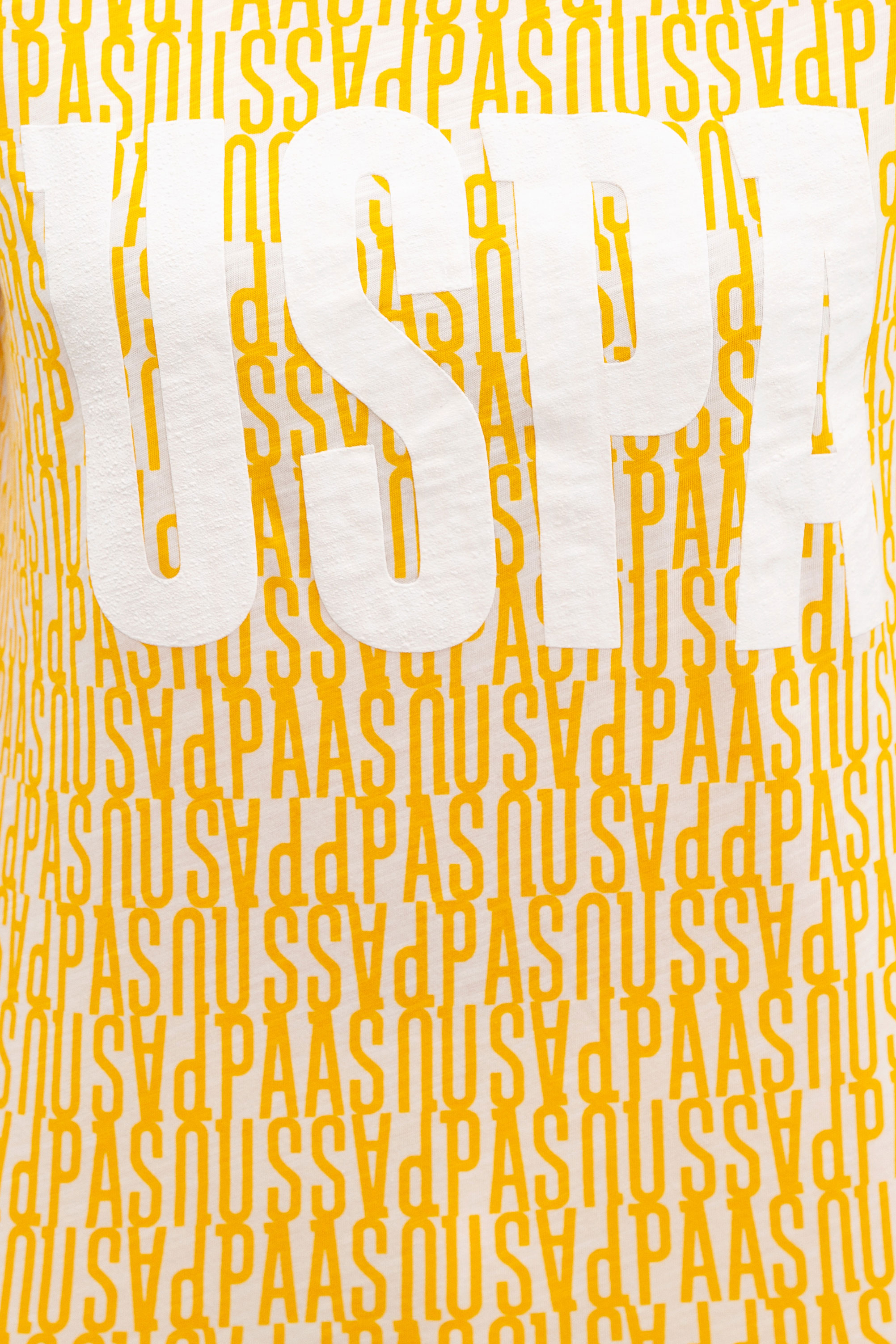 Kadın Sarı Bisiklet Yaka T-Shirt - Image 5