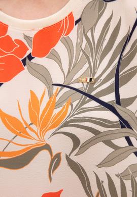 Kadın Krem Tişört - 50218063017