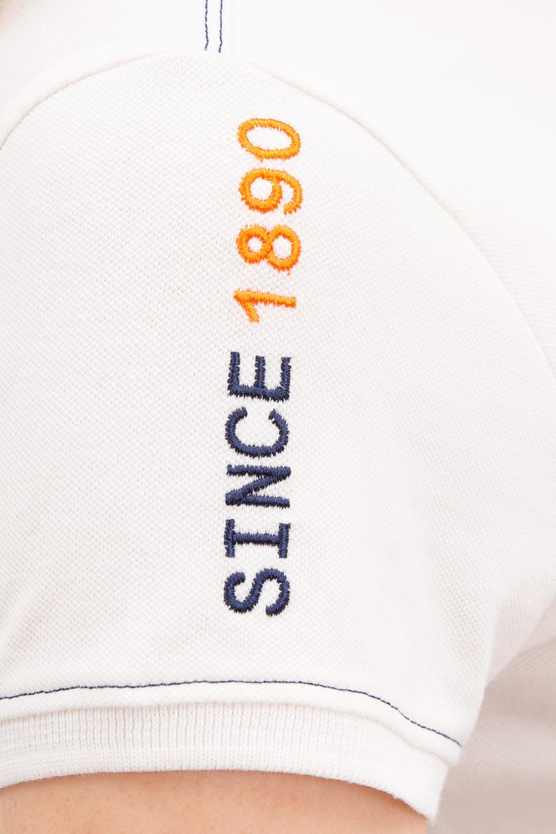 Kadın Beyaz Polo Yaka T-Shirt - 50220588004