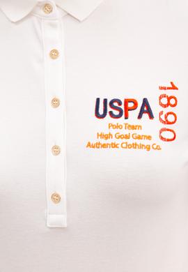 Kadın Beyaz Polo Yaka T-Shirt - 50220588004