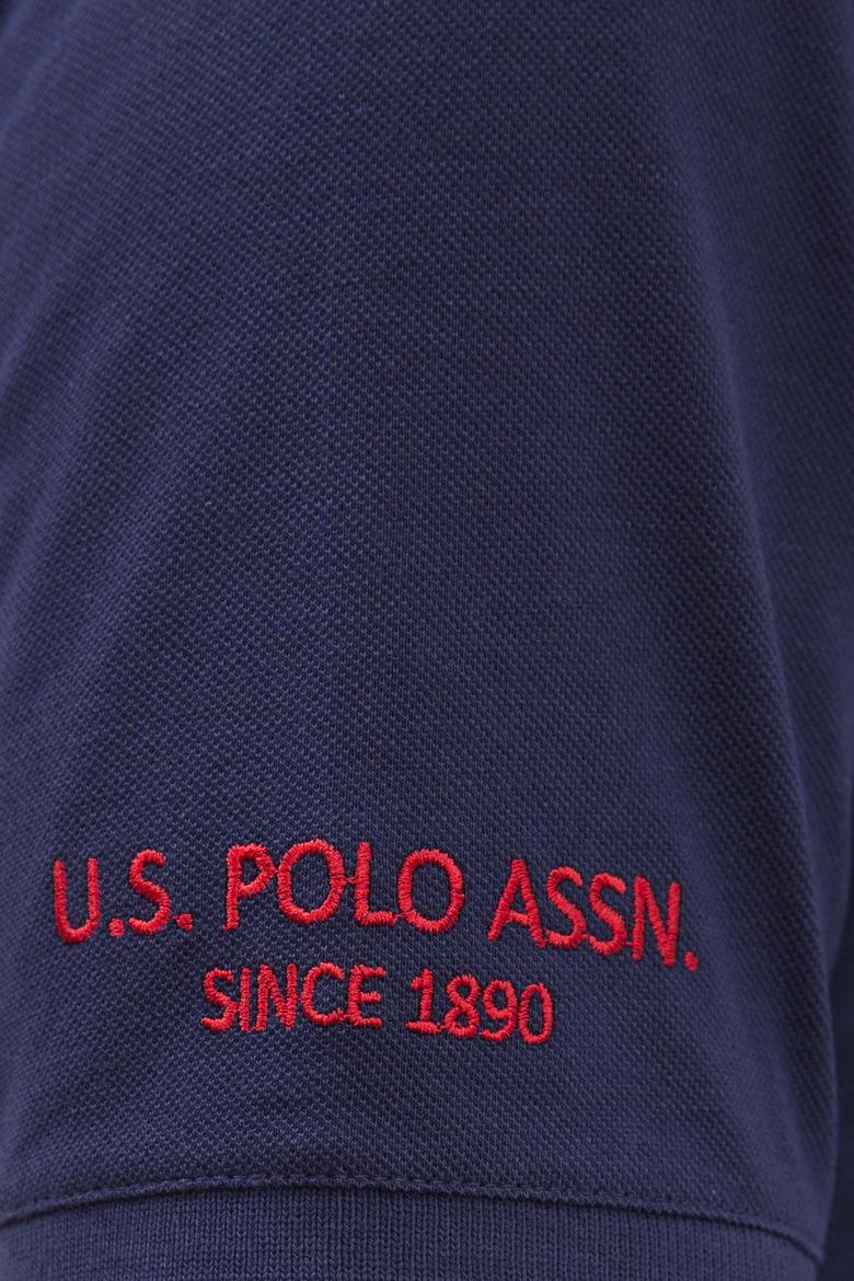 Erkek Lacivert Polo Yaka T-Shirt Basic - 50218822030