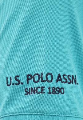 Erkek Aqua Polo Yaka T-Shirt Basic - 50218822098