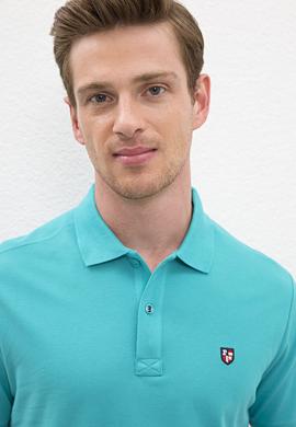 Erkek Aqua Polo Yaka T-Shirt Basic - 50218822098
