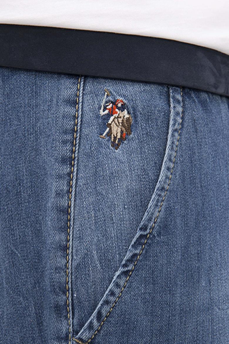 Erkek Mavi Denim Bermuda - 50219106004