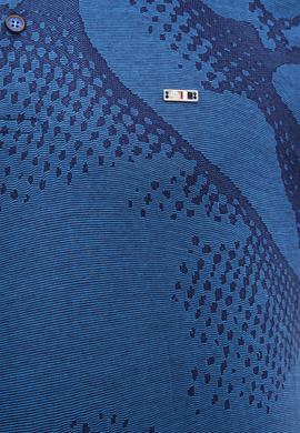 Erkek Kobalt Polo Yaka T-Shirt - 50219233041