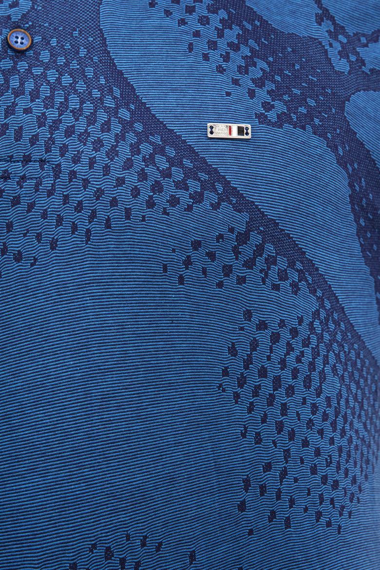 Erkek Kobalt Polo Yaka T-Shirt - 50219233041