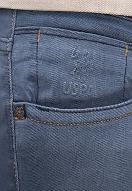 Erkek Mavi Denim Pantolon - 50219836003