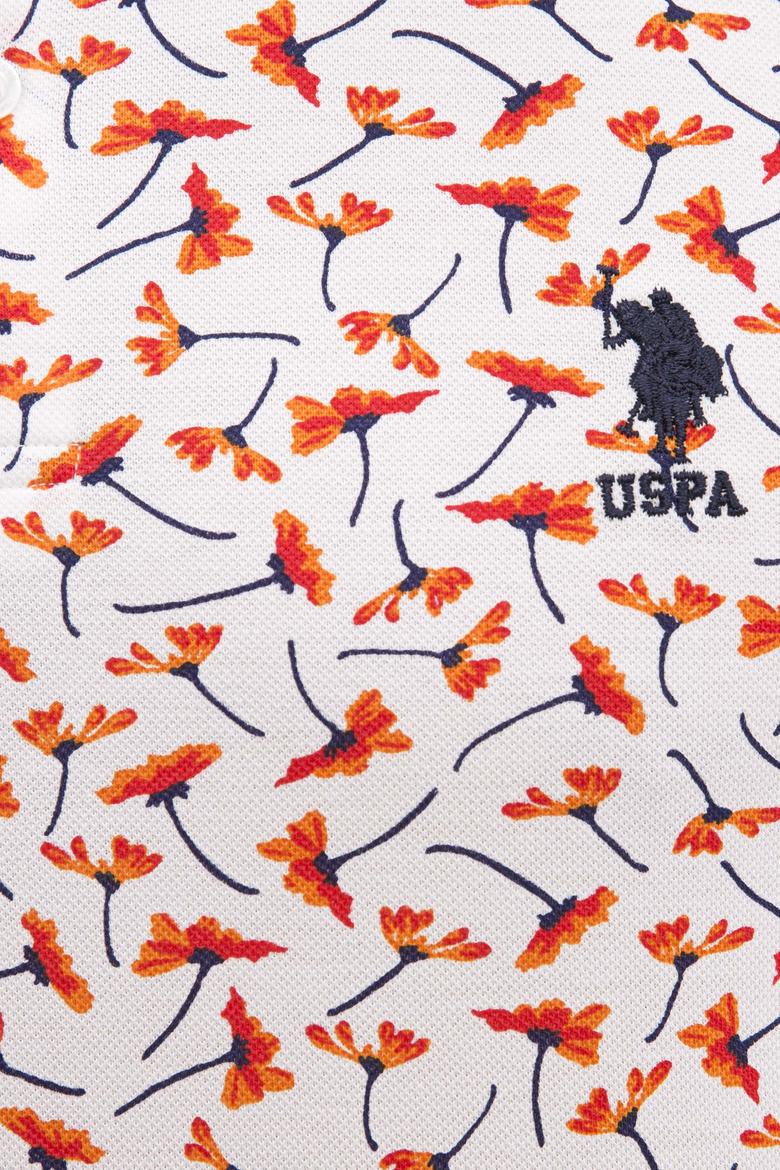 Erkek Beyaz Polo Yaka Tişört - 50217896008