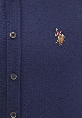 Erkek Lacivert Gömlek Uzunkol - 50218452005