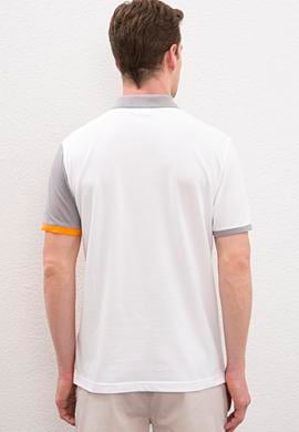 Erkek Gri Polo Yaka T-Shirt - 50219176024