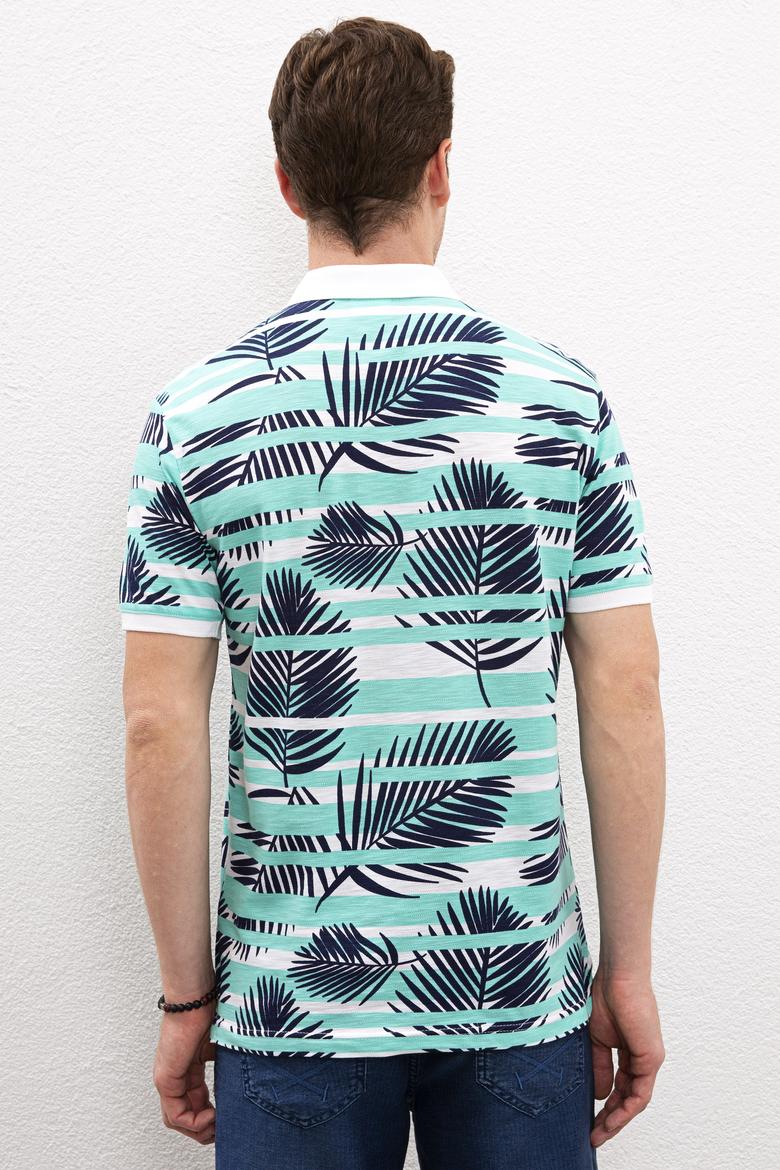 Erkek Mint Polo Yaka Tişört - 50219120032