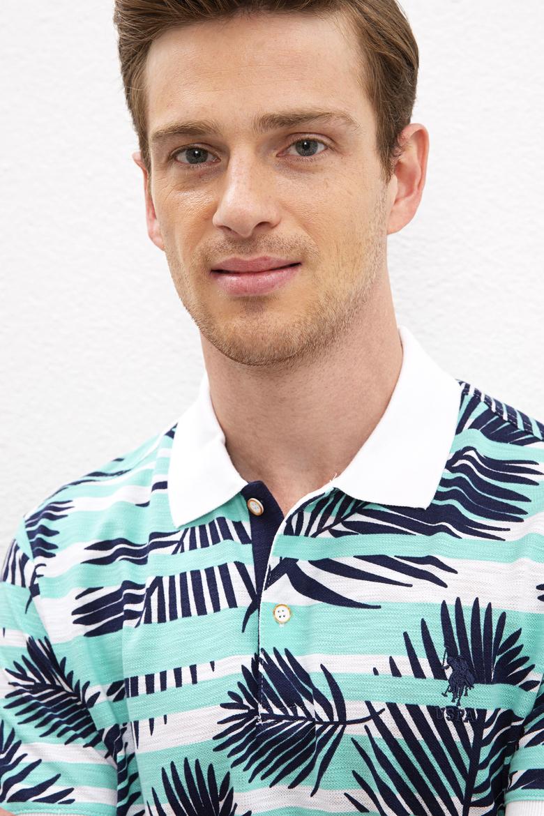 Erkek Mint Polo Yaka Tişört - 50219120032