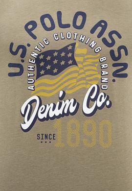 Erkek Haki T-shirt - 50219186025