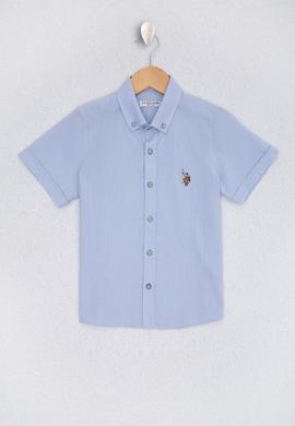 Erkek Çocuk Açık Mavi Gömlek Kısakol - 50219401036