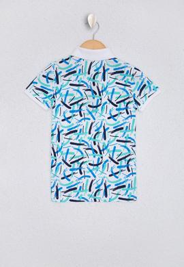 Erkek Çocuk Yeşil Polo Yaka Tişört - 50220427015