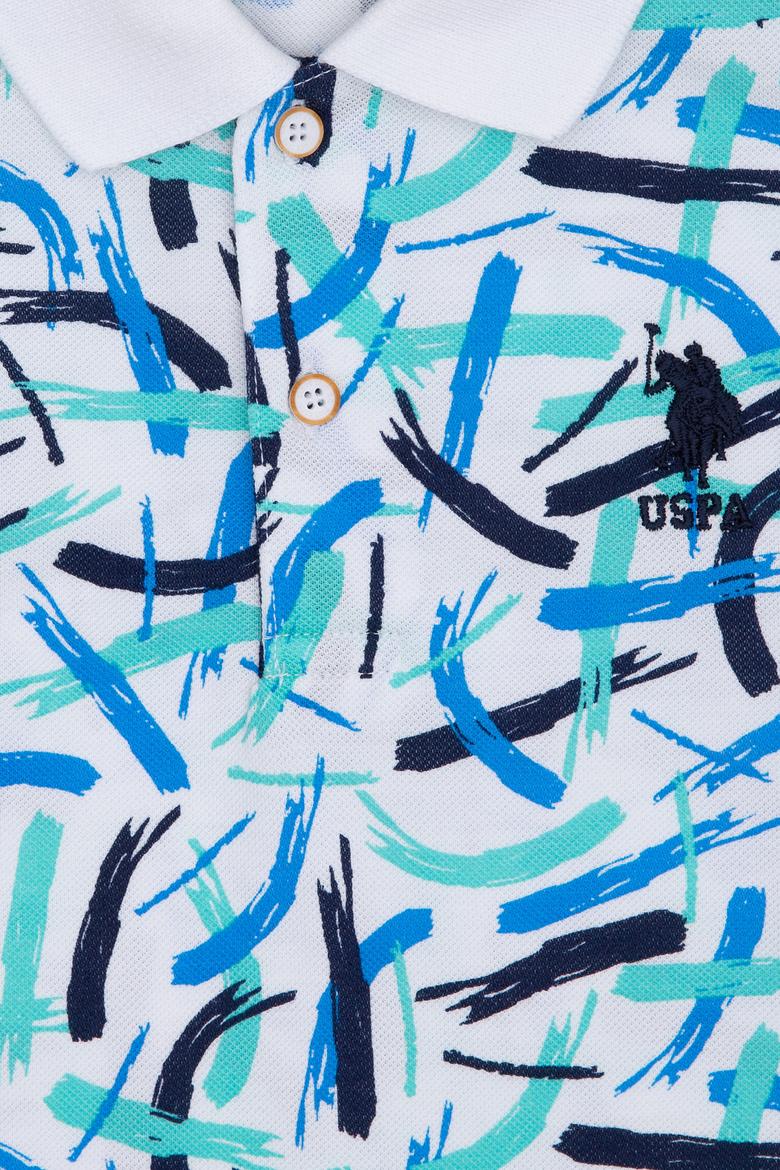 Erkek Çocuk Yeşil Polo Yaka Tişört - 50220427015