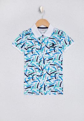 Erkek Çocuk Yeşil Polo Yaka Tişört - 50220427015