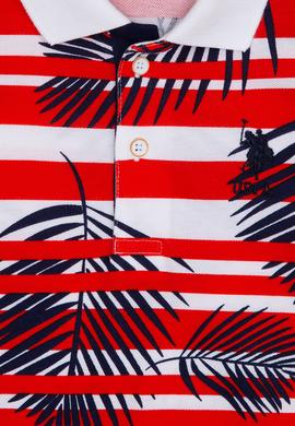 Erkek Çocuk Kırmızı Polo Yaka Tişört - 50220607016