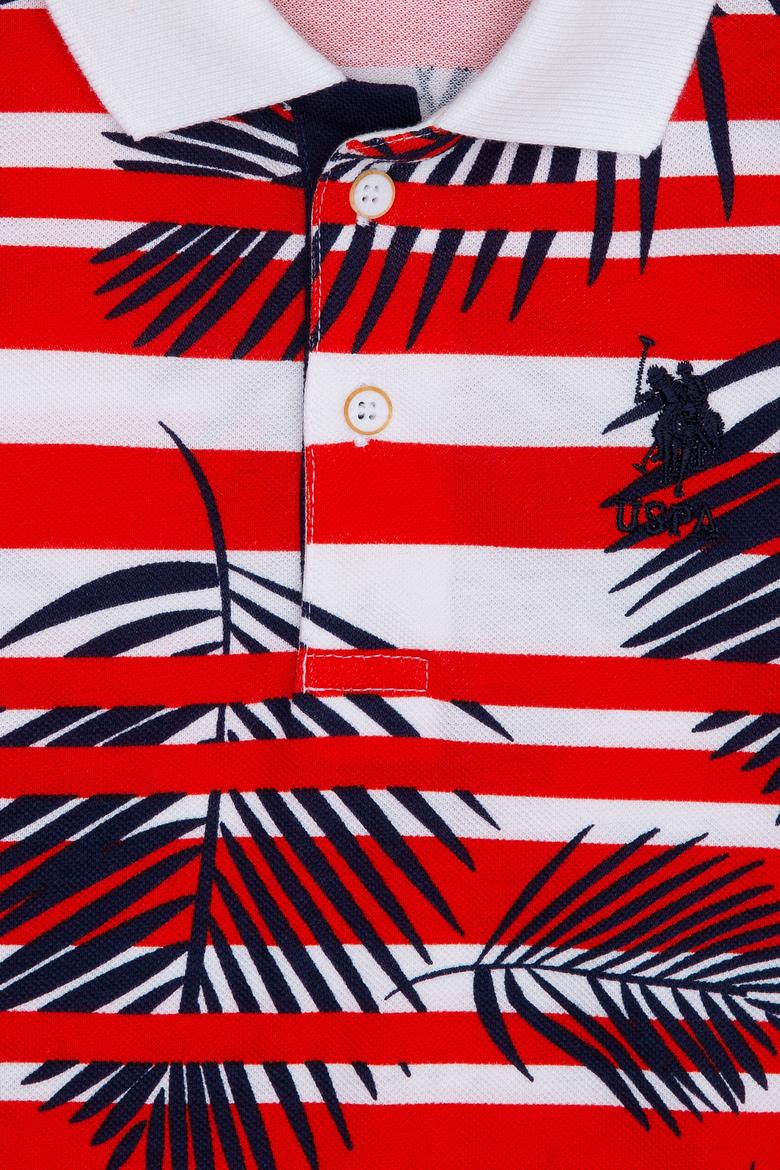 Erkek Çocuk Kırmızı Polo Yaka Tişört - 50220607016