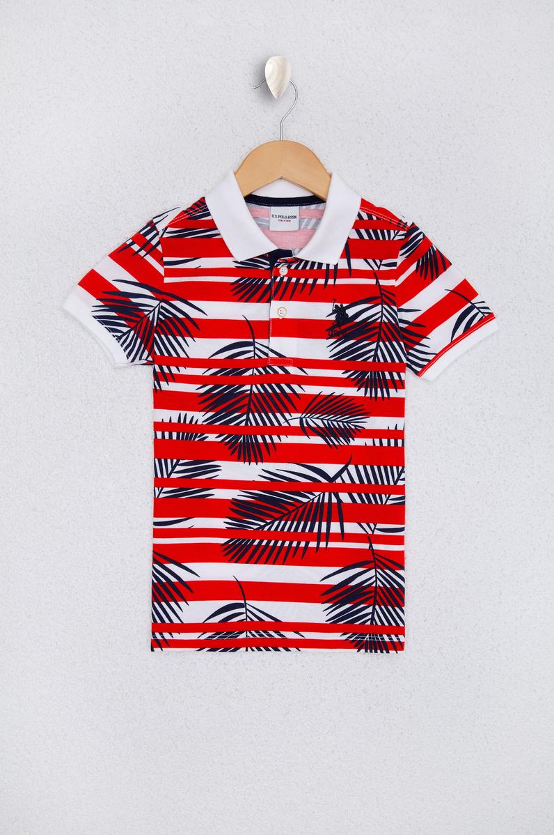 Erkek Çocuk Kırmızı Polo Yaka Tişört