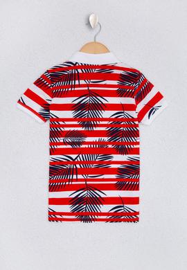 Erkek Çocuk Kırmızı Polo Yaka Tişört - 50220607016