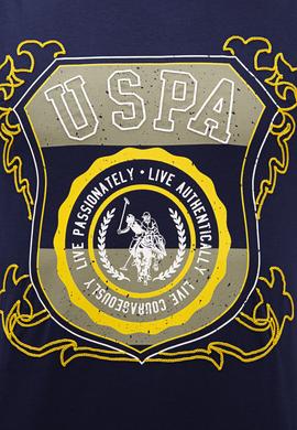 Erkek Lacivert Bisiklet Yaka T-Shirt - 50220548009