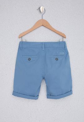 Erkek Çocuk Açık İndigo Dokuma Şort - 50218392029