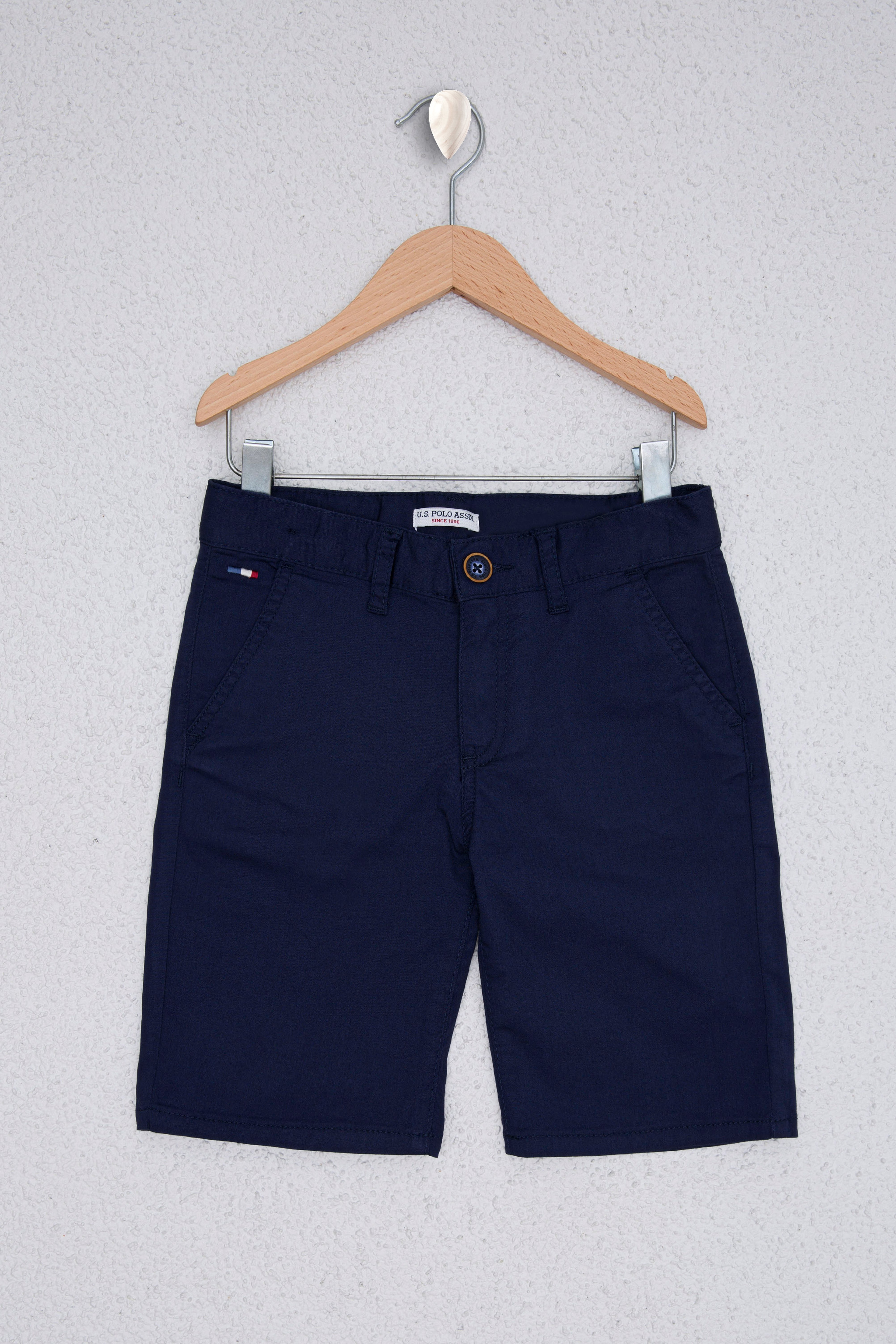 Erkek Çocuk Lacivert Dokuma Bermuda Capri - Image 1