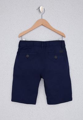 Erkek Çocuk Lacivert Dokuma Bermuda Capri - 50218392041