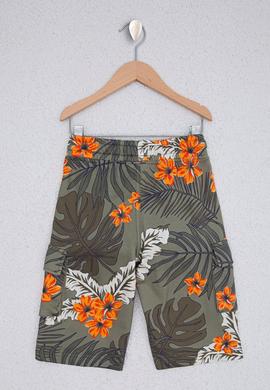 Çocuk Haki Örme Şort - 50219123121