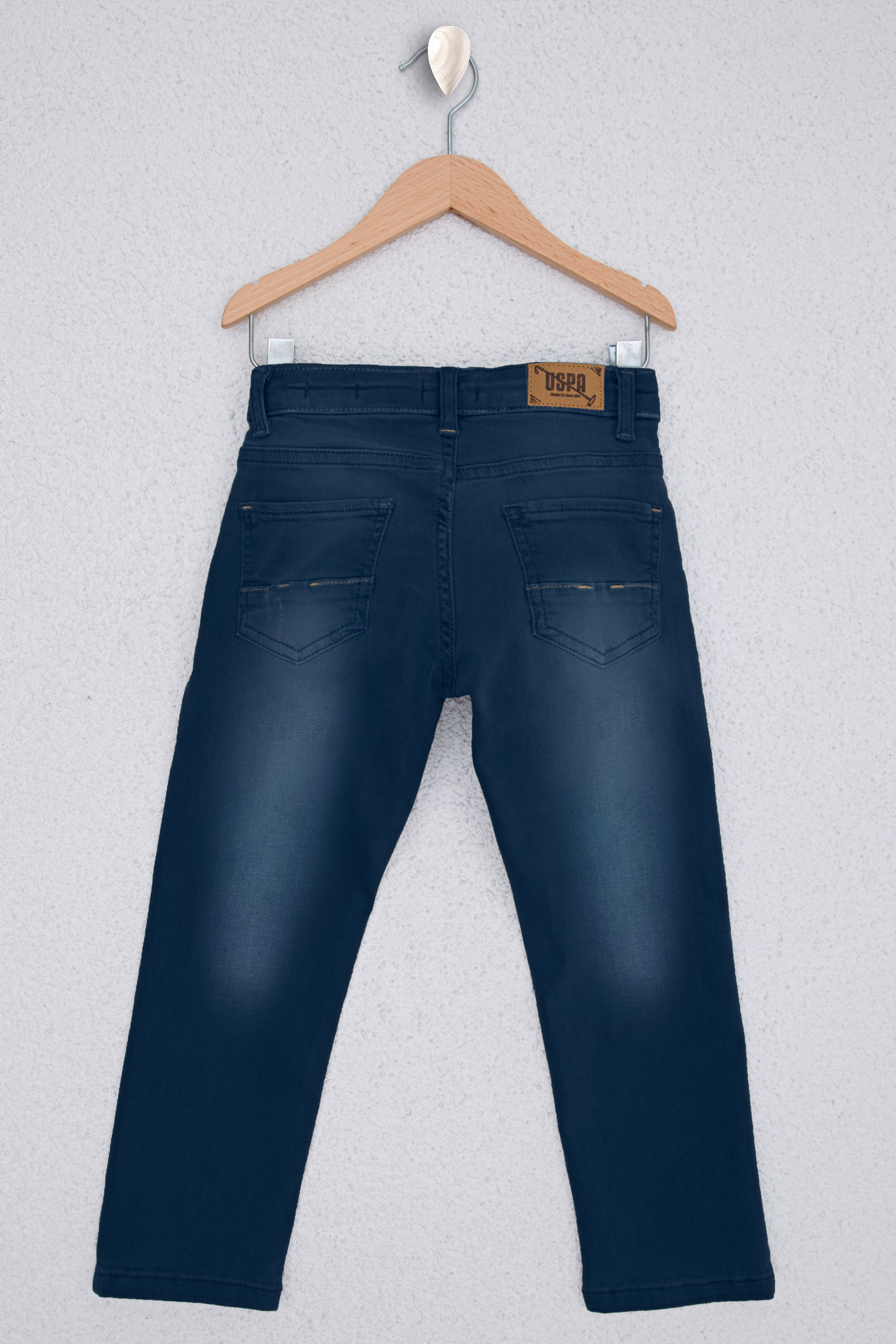 Erkek Çocuk Mavi Denim Pantolon - Image 2