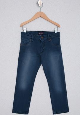 Erkek Çocuk Mavi Denim Pantolon - 50222929010
