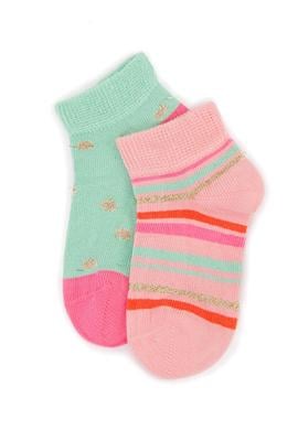 2'li Paket Kız Çocuk Patik Çorap - 50222552005