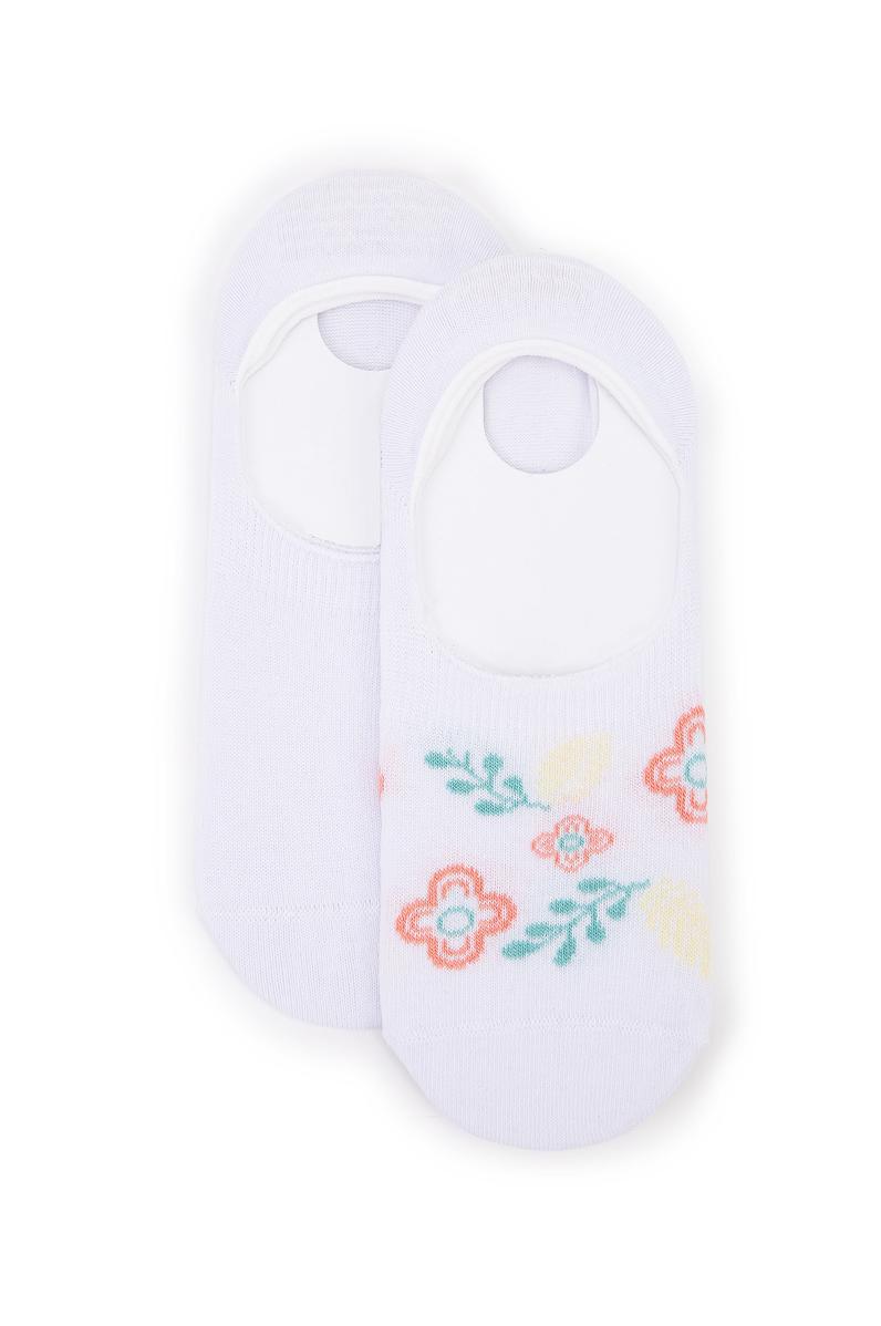 Kadın Beyaz Çorap