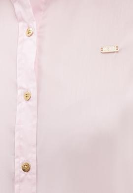 Kadın Pembe Gömlek Uzunkol Basic - 50201701056