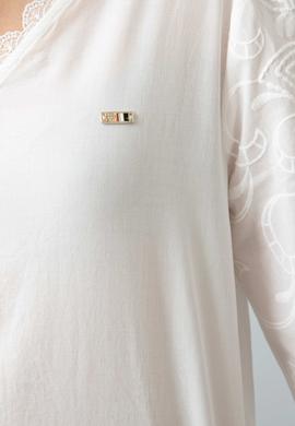 Kadın Beyaz Gömlek Uzunkol - 50200927002