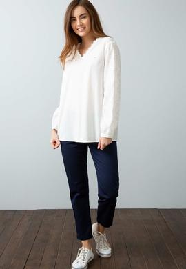 Kadın Beyaz Gömlek Uzunkol - 50200927002