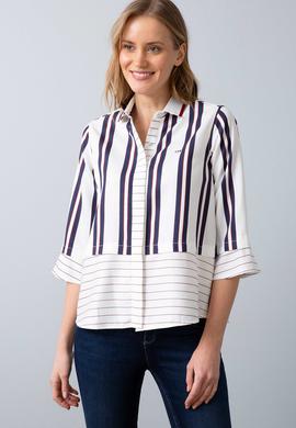 Kadın Beyaz Gömlek Uzunkol - 50202391014