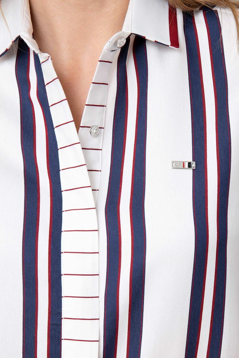 Kadın Beyaz Gömlek Uzunkol - 50202391014