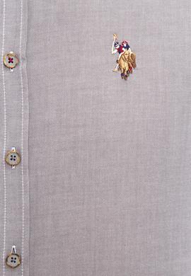 Erkek Gri Gömlek Uzunkol Basic - 50205811135